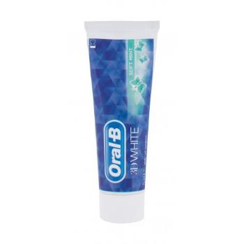 Oral-B 3D White Soft Mint 75 ml pasta do zębów unisex Uszkodzone pudełko