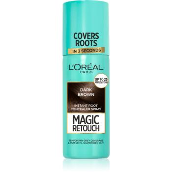 L’Oréal Paris Magic Retouch błyskawiczny retusz włosów w sprayu odcień Dark Brown 75 ml