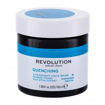 Revolution Skincare Thirsty Mood Quenching Overnight Face Mask 50 ml maseczka do twarzy dla kobiet