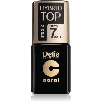 Delia Cosmetics Hybrid Gel żelowy lakier na paznokcie wierzchni 11 ml