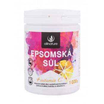 Allnature Epsom Salt Vitamin C 1000 g sól do kąpieli unisex
