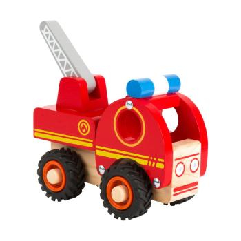 Dziecięcy drewniany wóz strażacki Legler Tractor