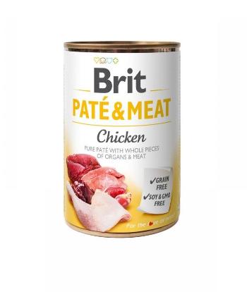 BRIT Pate&amp;Meat chicken 6 x 400 g pasztet z kurczakiem
