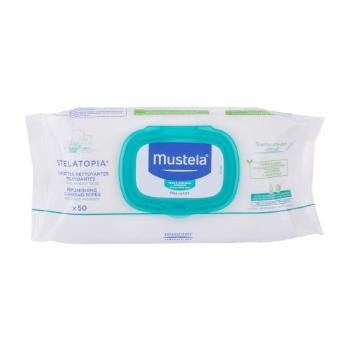 Mustela Bébé Stelatopia® 50 szt chusteczki oczyszczające dla dzieci