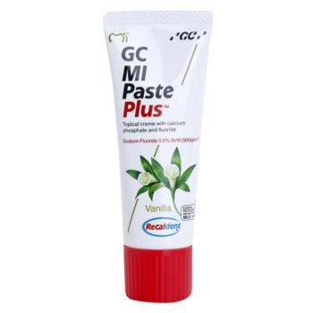 GC MI Paste Plus remineralizujący krem ochronny do wrażliwych zębów z fluorem smak Vanilla 35 ml