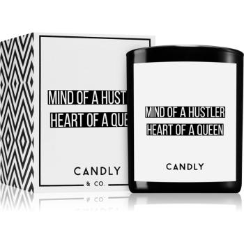 Candly & Co. Mind of a hustler Heart of a queen świeczka zapachowa 250 g