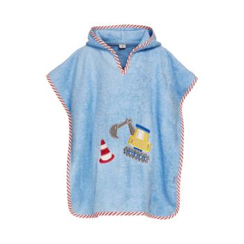 Playshoes Frottee Poncho Bagger blue