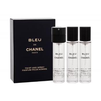 Chanel Bleu de Chanel 3x20 ml perfumy dla mężczyzn