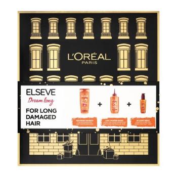 L'Oréal Paris Elseve Dream Long zestaw Szampon 250 ml + odżywka 200 ml + serum do włosów 100 ml dla kobiet