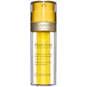 Clarins Plant Gold Nutri-Revitalizing Oil-Emulsion olejek odżywczy do twarzy 2 w 1 35 ml