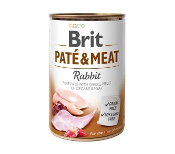 BRIT Pate&amp;Meat rabbit 6 x 400 g pasztet z królikiem