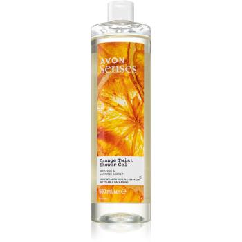 Avon Senses Orange Twist odświeżający żel pod prysznic 500 ml