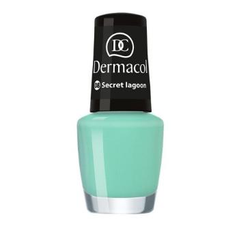 Dermacol Nail Polish Mini Summer Collection 5 ml lakier do paznokci dla kobiet 08 Secret Lagoon