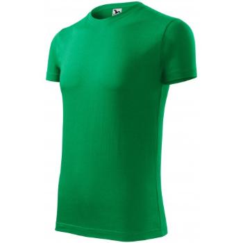 Modna koszulka męska, zielona trawa, 2XL