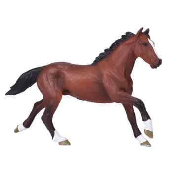 Mojo Horse Toy Horse Thoroughbred brązowy