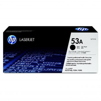 HP originální toner Q7553A, black, 3000str., HP 53A, HP LaserJet P2010, P2015, O