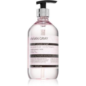 Vivian Gray Modern Pastel Pomegranate & Rose luksusowe mydło w płynie 500 ml