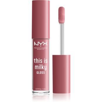 NYX Professional Makeup This is Milky Gloss nawilżający błyszczyk do ust odcień 02 - Cherry skimmed 4 ml