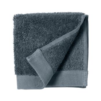 Niebieski ręcznik z bawełny frotte Södahl China, 30x30 cm