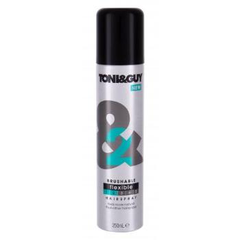 TONI&GUY Flexible Brushable 250 ml lakier do włosów dla kobiet