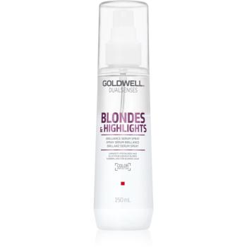 Goldwell Dualsenses Blondes & Highlights serum w sprayu bez spłukiwania do włosów blond i z balejażem 150 ml