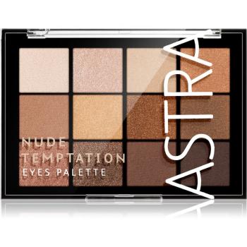Astra Make-up Palette The Temptation paleta cieni do powiek odcień Nude Temptation 15 g