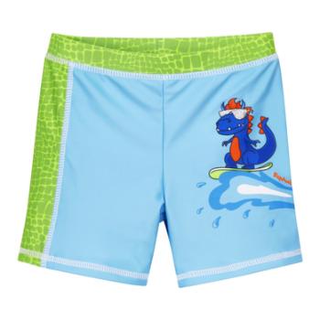 Playshoes Kąpiel chroniąca przed promieniowaniem UV shorts Dino blue-green
