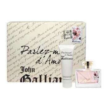 John Galliano Parlez-Moi d´Amour zestaw Edt 50ml + 125ml Balsam dla kobiet