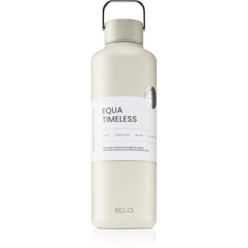 Equa Timeless butelka na wodę ze stali nierdzewnej kolor Off White 1000 ml