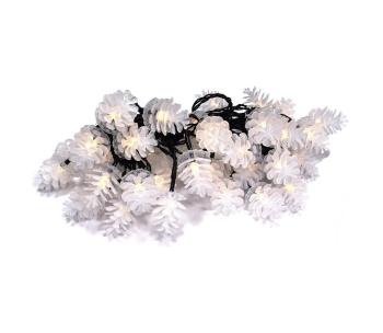 LED Zewnętrzny łańcuch bożonarodzeniowy 40xLED/15m IP44 ciepły biały