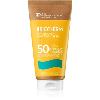 Biotherm Waterlover Face Sunscreen krem przeciw starzeniu się skóry SPF 50+ 50 ml