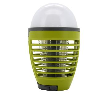 LED Przenośna ładowalna lampa z pułapką na owady LED/2W/3,7V IPX4 zielona