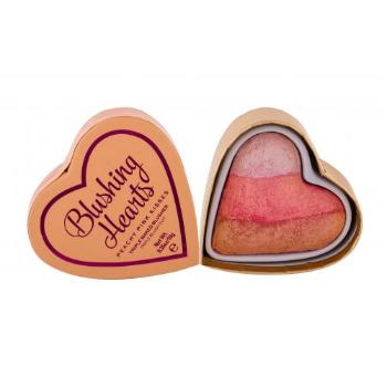 Makeup Revolution London I Heart Makeup Blushing Hearts 10 g róż dla kobiet Peachy Pink Kisses