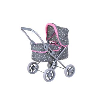 knorr® toys Wózek dla lalek Mini Lili - Star grey