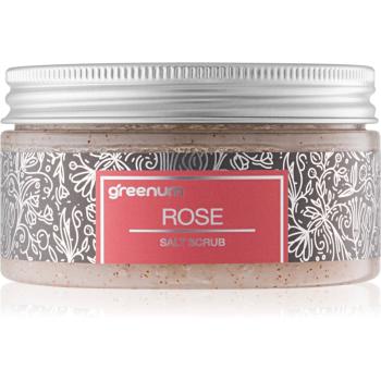 Greenum Salt Scrub peeling solny do ciała z zapachem Rose 320 g
