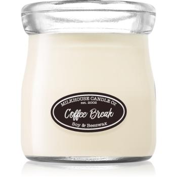 Milkhouse Candle Co. Creamery Coffee Break świeczka zapachowa Cream Jar 142 g