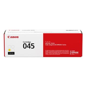 Canon originální toner 045Y, yellow, 1300str., 1239C002, Canon LBP613Cdw, 611Cn, MFP635Cx, 633Cdw, 631Cn, O