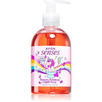 Avon Unicorn Fabulous mydło do rąk w płynie o zapachu truskawek 250 ml