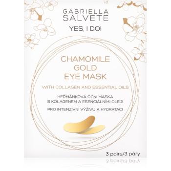 Gabriella Salvete Yes, I Do! maska pod oczy przeciw obrzękom i cieniom o działaniu nawilżającym 3x2 szt.