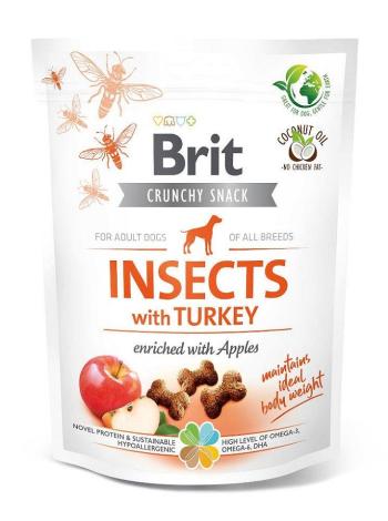 BRIT Care Dog Crunchy Crakcer Insect &amp; Turkey 200 g chrupiące przysmaki z insektami