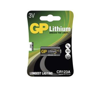 Bateria litowa CR123A GP LITHIUM 3V/1400 mAh