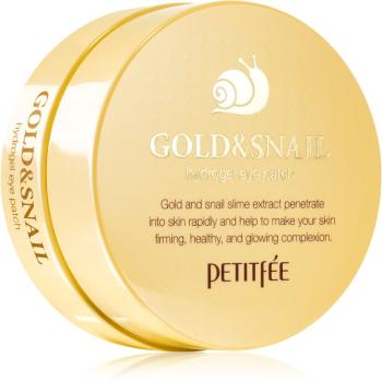 Petitfée Gold & Snail maska hydrożel wokół oczu z ekstraktem ze śluzu ślimaka 60 szt.