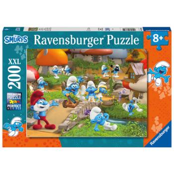 Ravensburger Puzzle XXL 100 elementów - Witamy w Smerfowisku!
