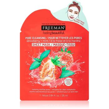 Freeman Feeling Beautiful maseczka płócienna o działaniu oczyszczającym i odświeżającym. 25 ml
