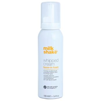 Milk Shake Whipped Cream odżywcza pianka ochronna do wszystkich rodzajów włosów miks kolorów 100 ml