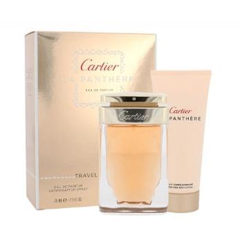 Cartier La Panthère zestaw Edp 75 ml + Balsam do ciała 100 ml dla kobiet Uszkodzone pudełko