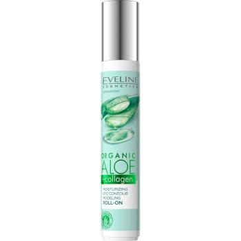 Eveline Cosmetics Organic Aloe+Collagen roll-on pod oczy o działaniu nawilżającym 15 ml