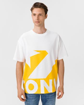 Converse Chevron Icon Remix Koszulka Żółty Biały