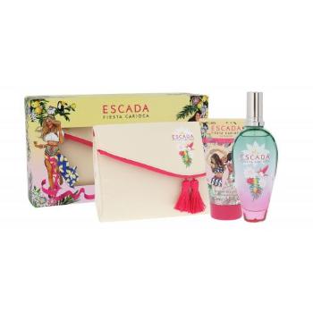 ESCADA Fiesta Carioca zestaw Edt 100 ml + Balsam do ciała 150 ml + Kosmetyczka dla kobiet