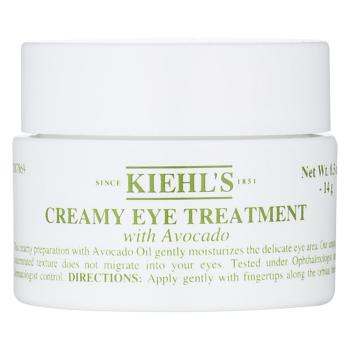 Kiehl's Creamy Eye Treatment Avocado intensywna pielęgnacja nawilżająca skórę wokół oczu z awokado 14 ml